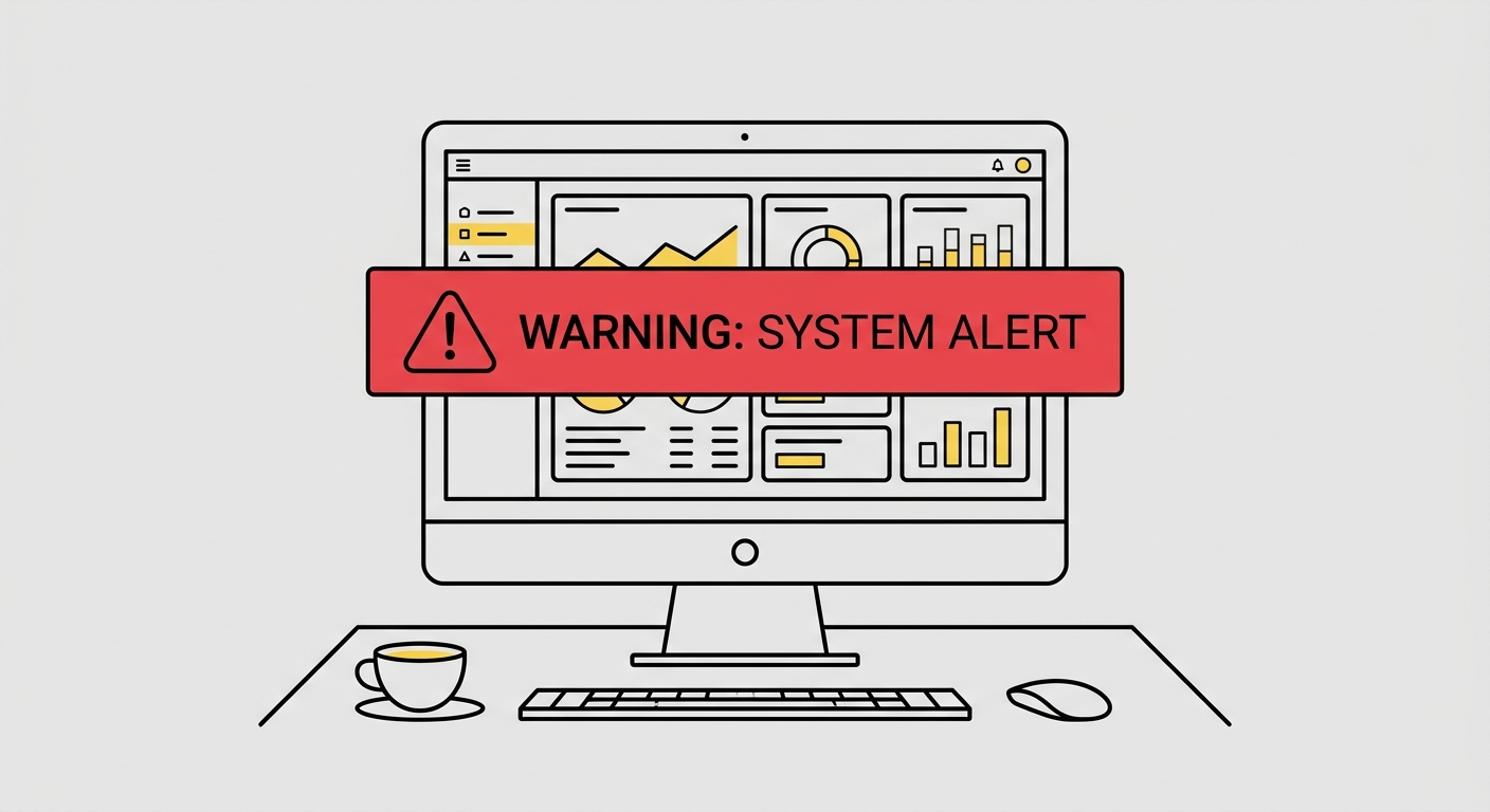 The dreaded suspension notice appears without warning