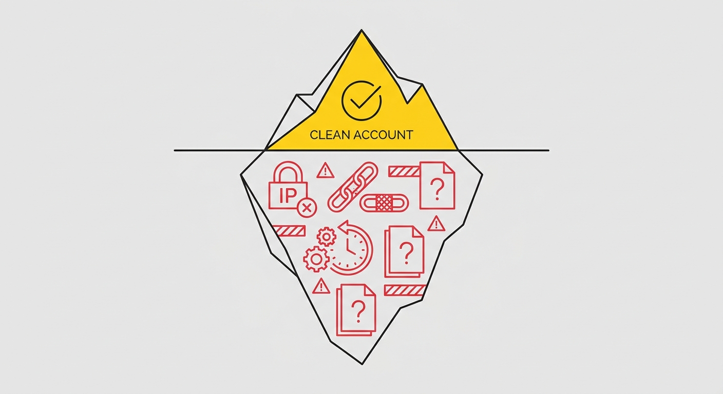 Amazon seller account security risks and policy violations warning illustration