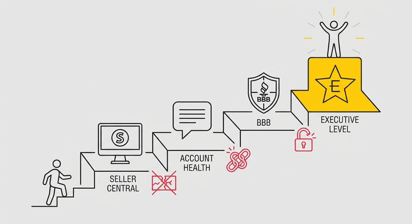 Successful reinstatement often requires escalation through multiple channels.