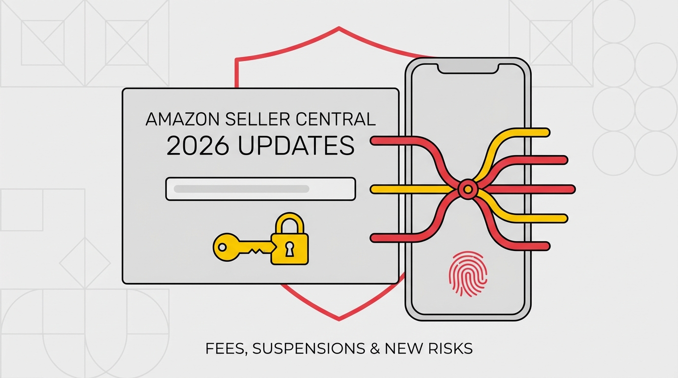 Amazon Seller Central Updates 2026: Fees, Suspensions & New Risks