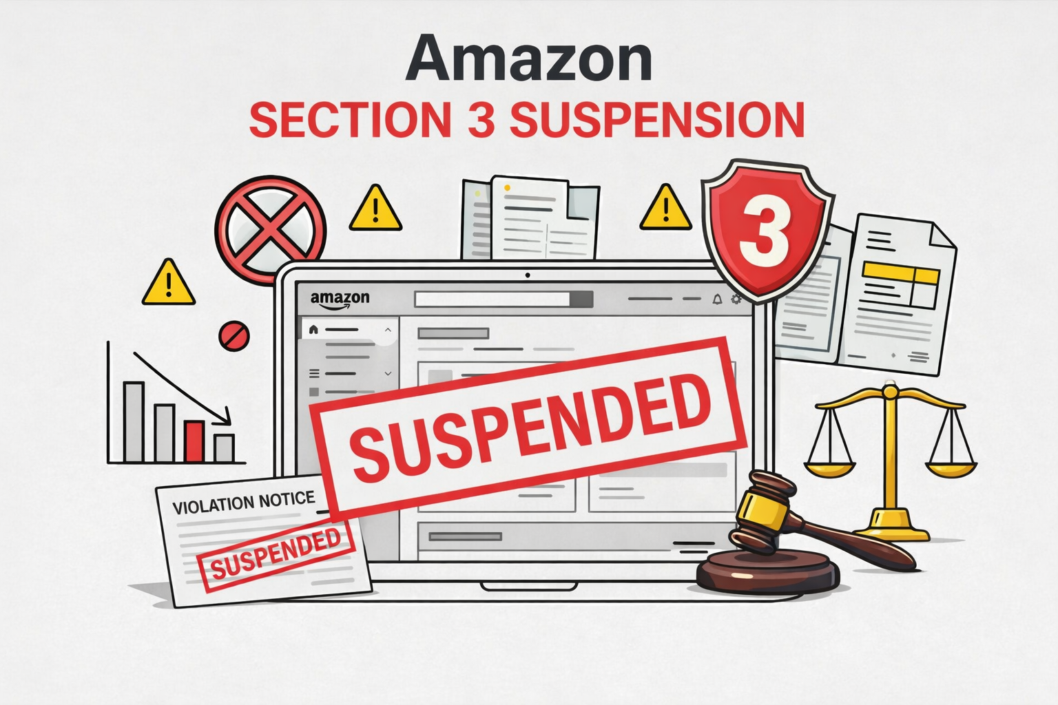 Amazon Section 3 Suspension: Reinstatement Guide